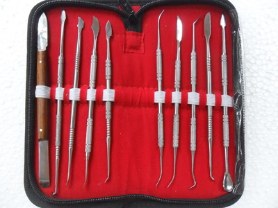Dental Lab Kit Wax Carving Tool Set